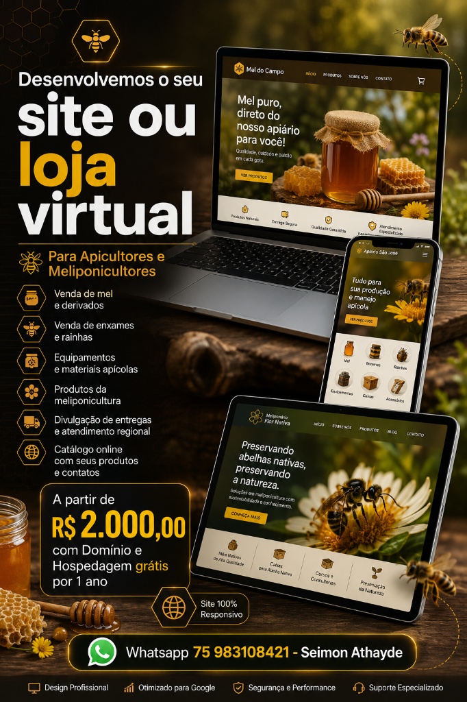 Layout de Sites para Apicultores