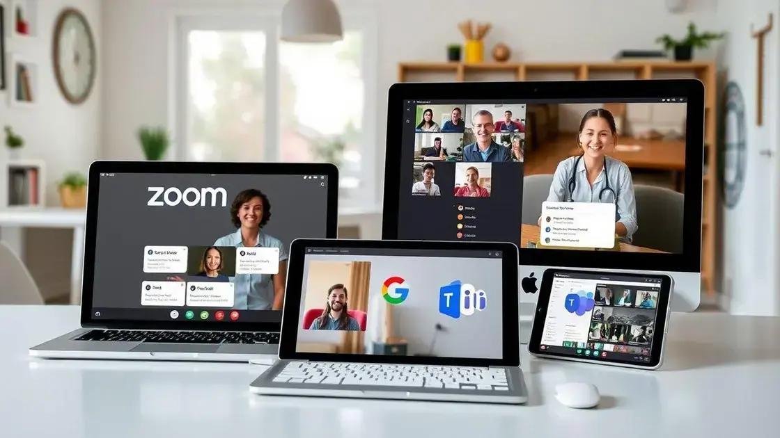Principais plataformas para aulas ao vivo e suas funcionalidades