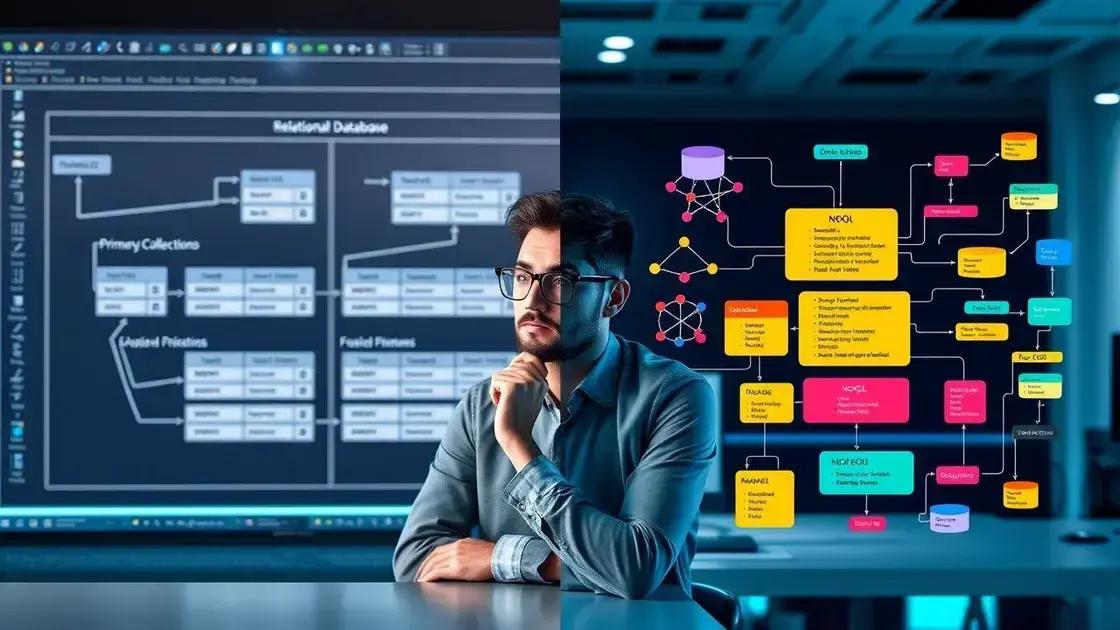 como trabalhar com bancos de dados relacionais e não relacionais