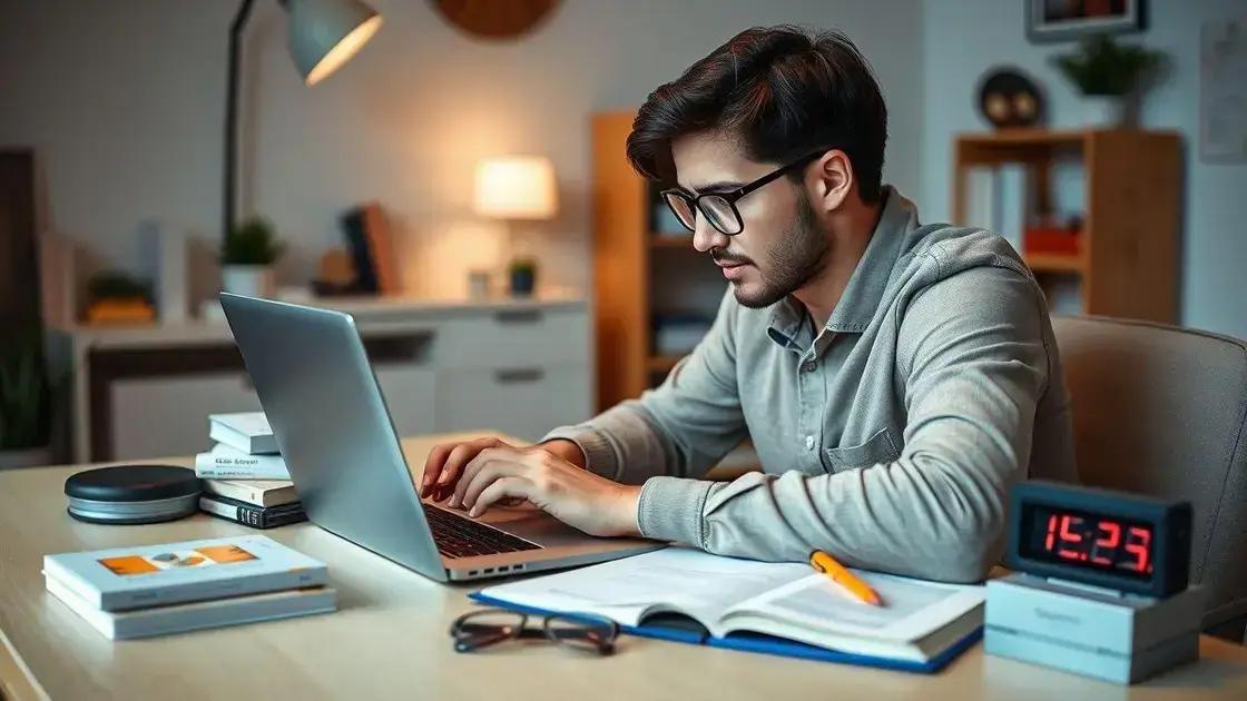 Principais etapas para se preparar para o exame